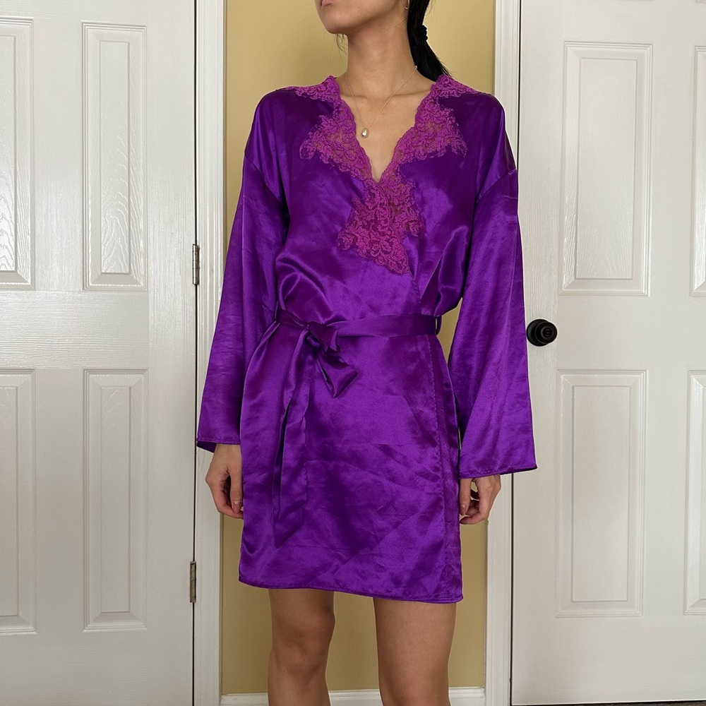 Vintage Victoria Secret Satin Robe